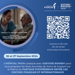 Journées de Soins de Support Foch x Gustave Roussy